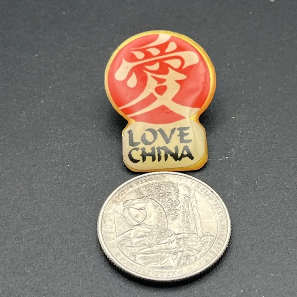 Love China Travel Souvenir Lapel Hat‎ Pin